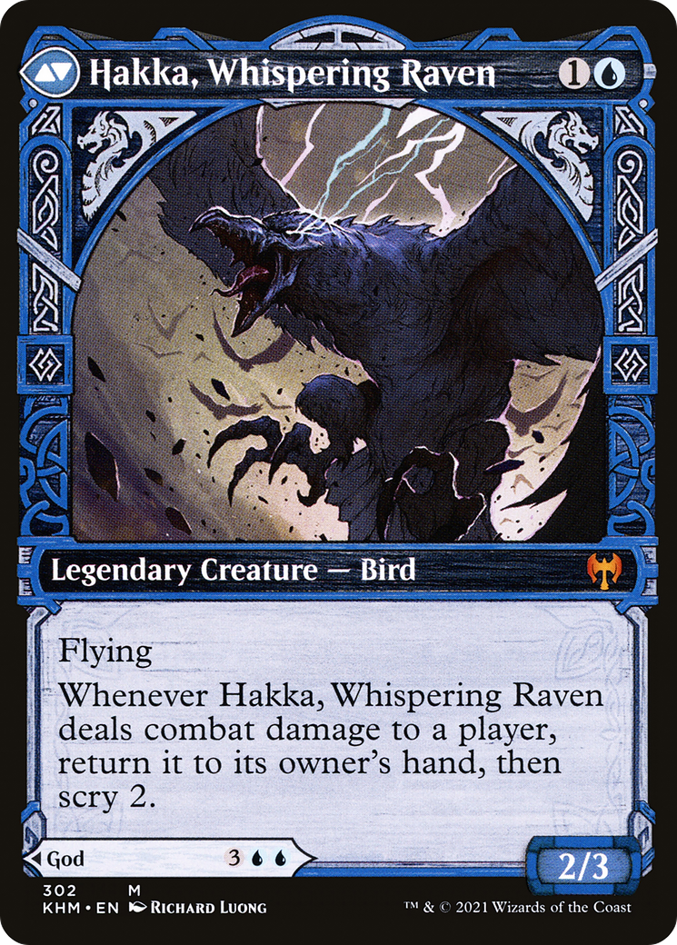 Alrund, God of the Cosmos (Showcase) (KHM-302) [Kaldheim] Foil