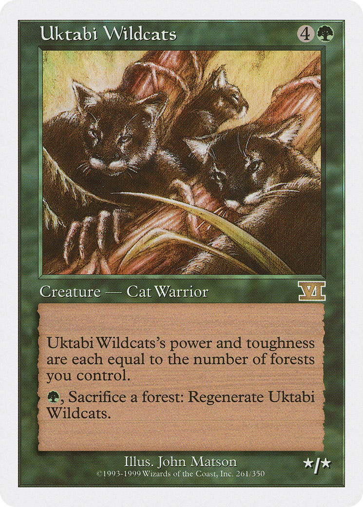 Uktabi Wildcats (6ED-261) [Classic Sixth Edition]