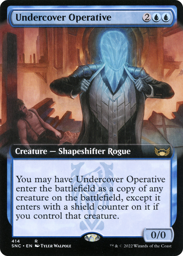 Undercover Operative (Extended Art) (SNC-414) [Streets of New Capenna]