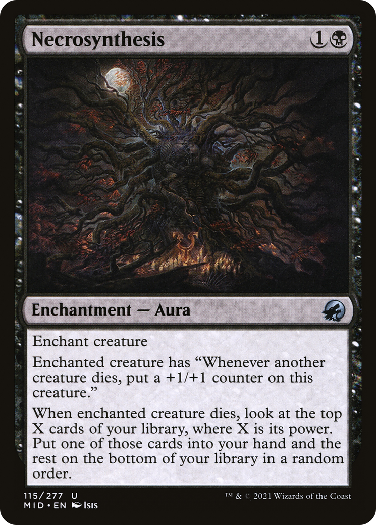 Necrosynthesis (MID-115) [Innistrad: Midnight Hunt]