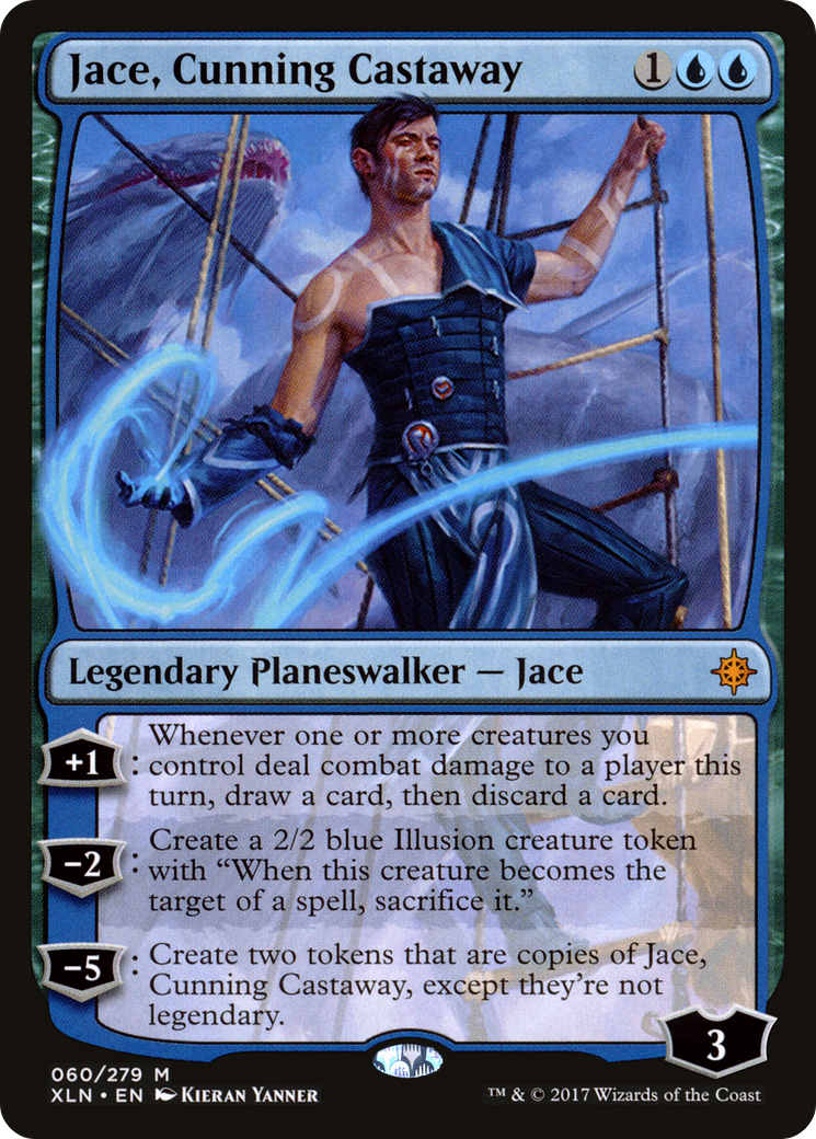 Jace, Cunning Castaway (XLN-060) [Ixalan] Foil