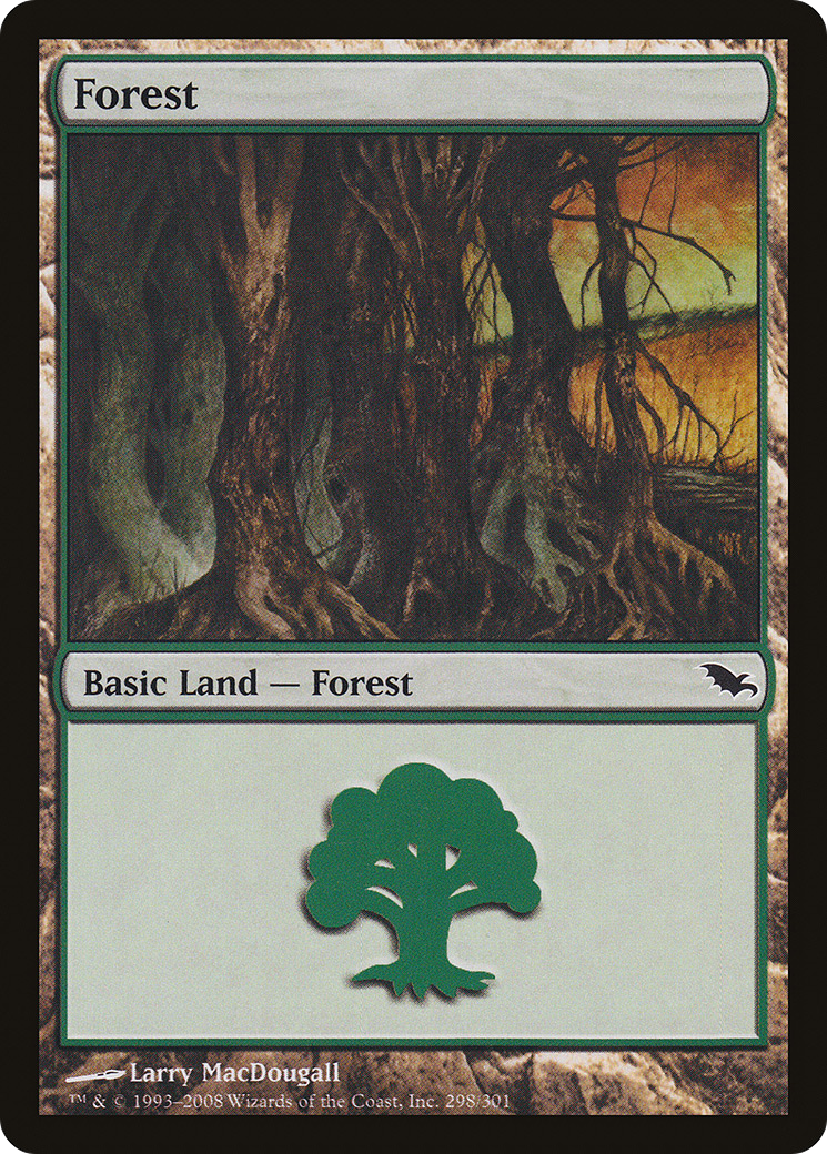 Forest (SHM-298) [Shadowmoor] Foil