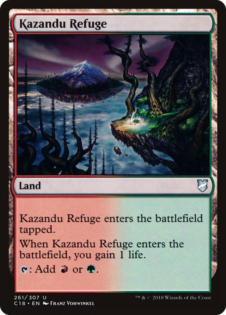 Kazandu Refuge (C18-261) [Commander 2018]