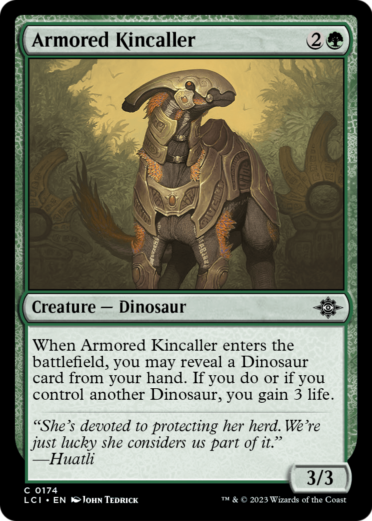 Armored Kincaller (LCI-174) [The Lost Caverns of Ixalan]