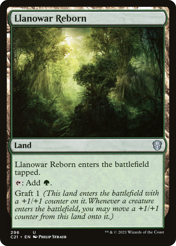 Llanowar Reborn (C21-296) [Commander 2021]