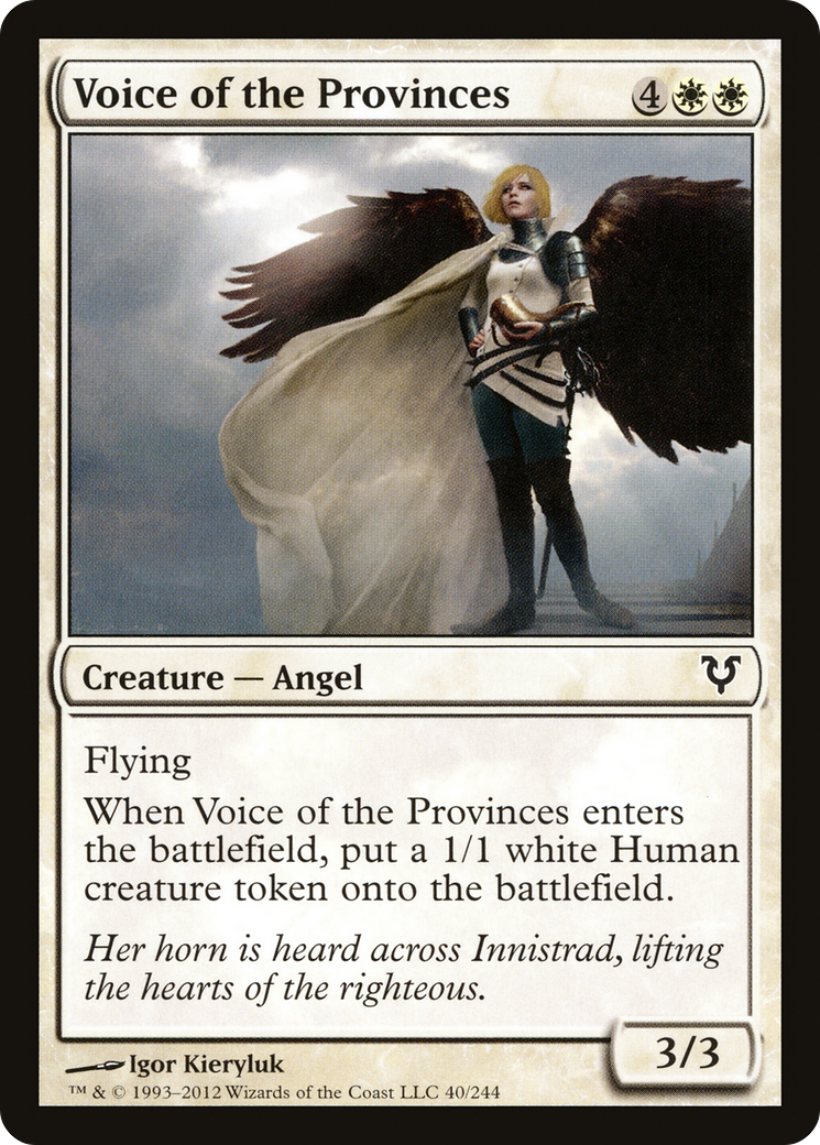 Voice of the Provinces (AVR-040) [Avacyn Restored]