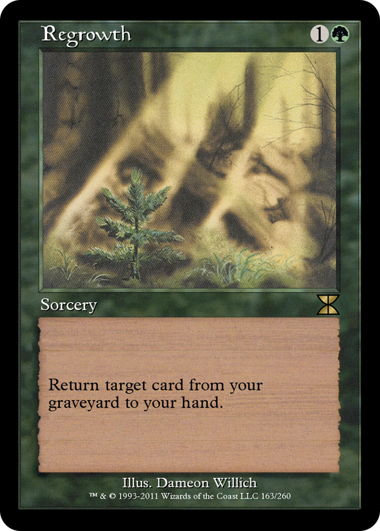Regrowth (ME4-163) [Masters Edition IV]