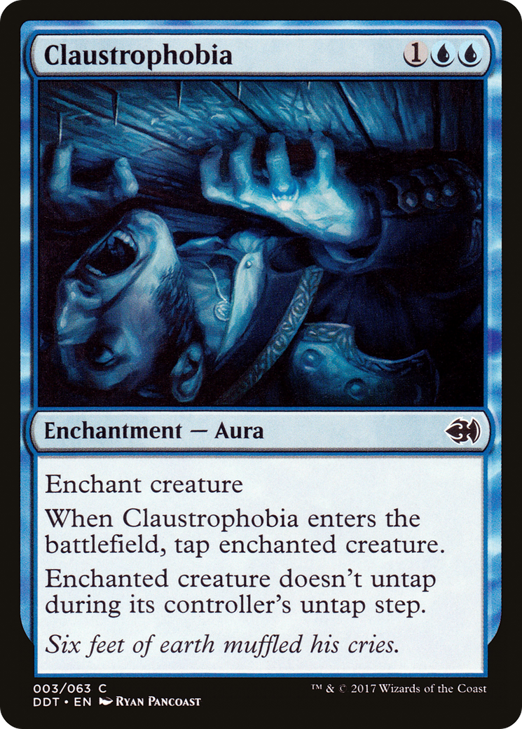 Claustrophobia (DDT-003) [Duel Decks: Merfolk vs. Goblins]