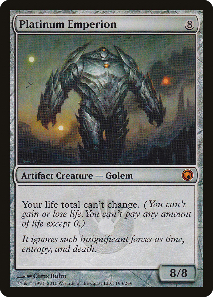 Platinum Emperion (SOM-193) [Scars of Mirrodin]