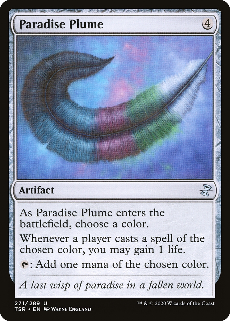 Paradise Plume (TSR-271) [Time Spiral Remastered] Foil