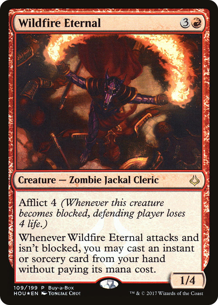 Wildfire Eternal (BABP-109) [Hour of Devastation Promos] Foil