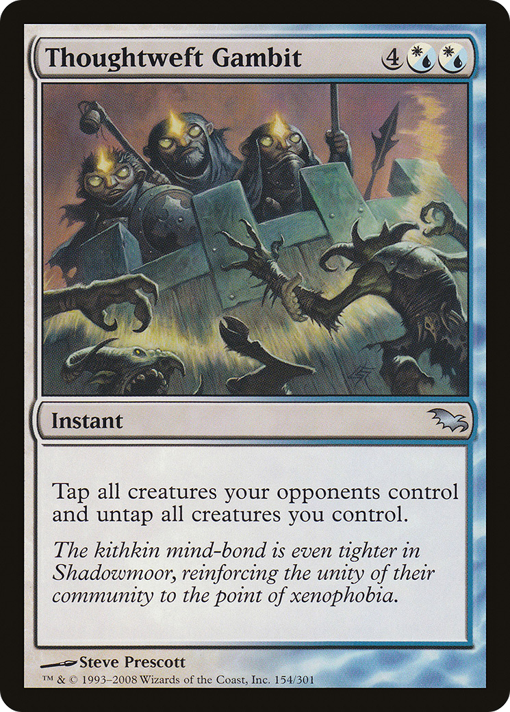 Thoughtweft Gambit (SHM-154) [Shadowmoor]