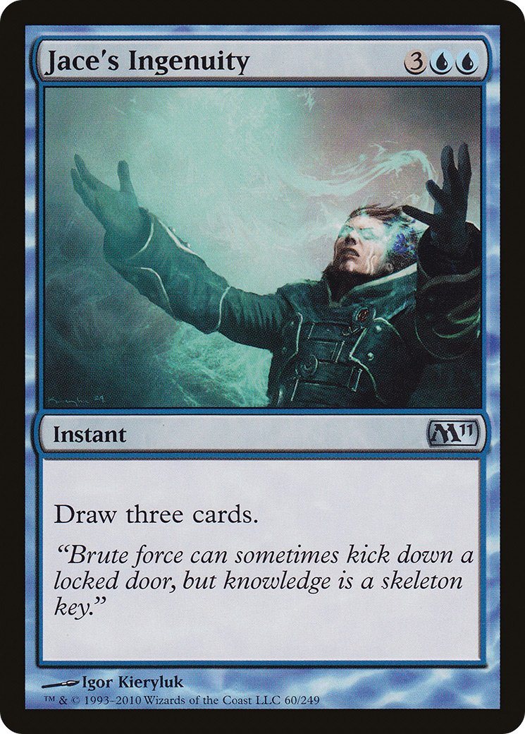 Jace's Ingenuity (M11-060) [Magic 2011]