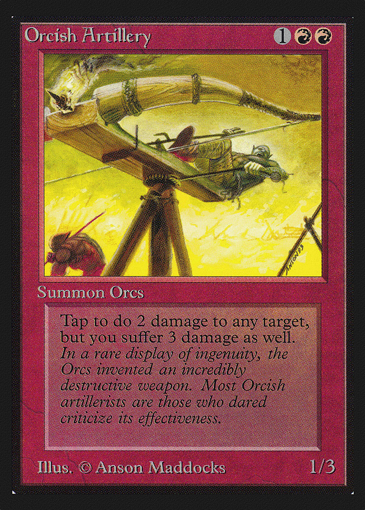 Orcish Artillery (IE) [Intl. Collectors' Edition]