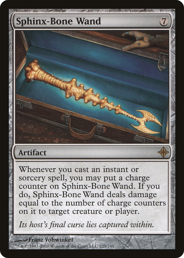 Sphinx-Bone Wand (ROE-225) [Rise of the Eldrazi] Foil