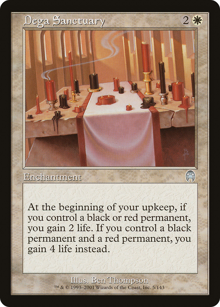 Dega Sanctuary (APC-005) [Apocalypse] Foil