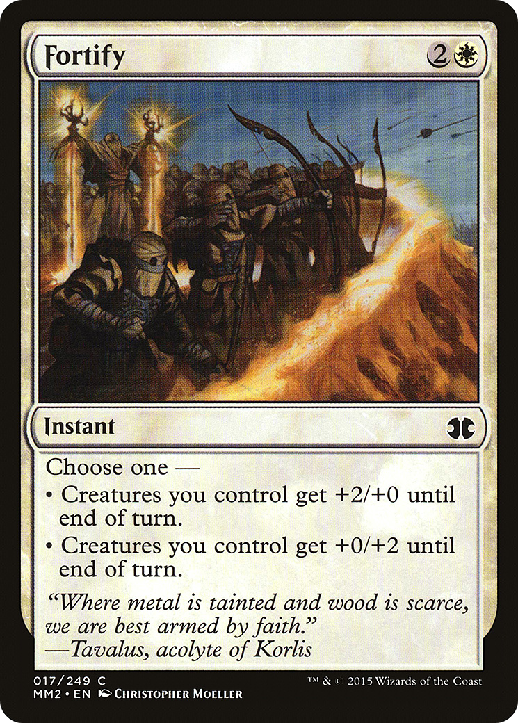 Fortify (MM2-017) [Modern Masters 2015]