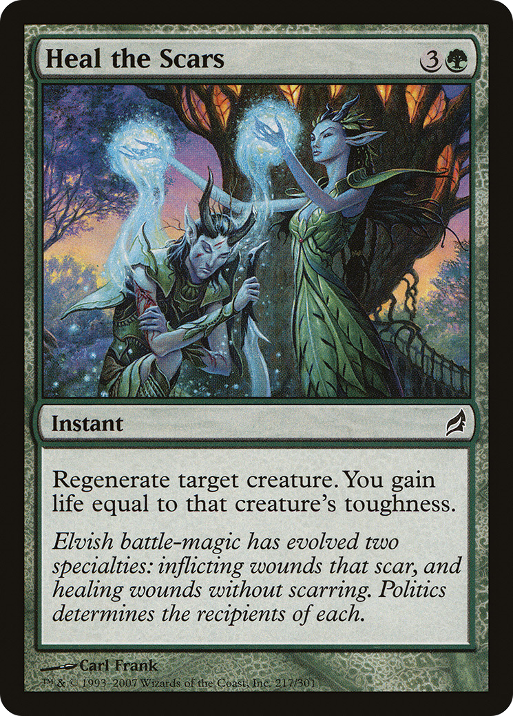 Heal the Scars (LRW-217) [Lorwyn]