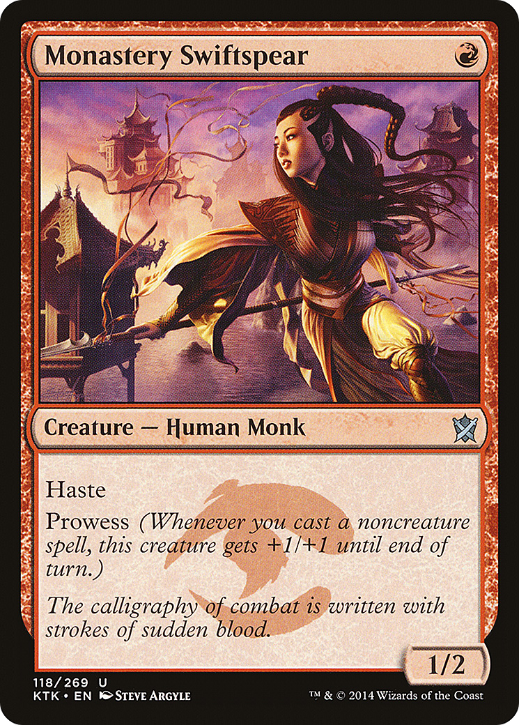 Monastery Swiftspear (KTK-118) [Khans of Tarkir]