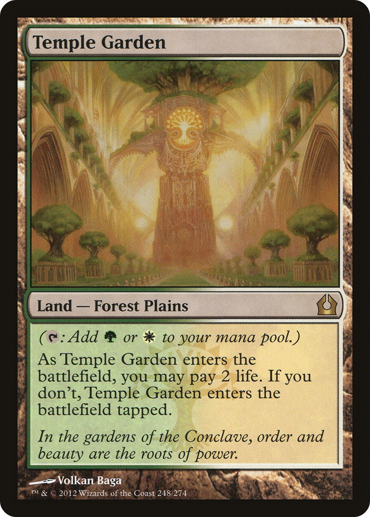 Temple Garden (RTR-248) [Return to Ravnica]