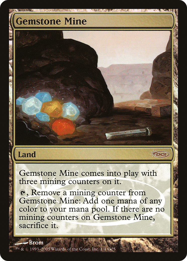 Gemstone Mine (JDG-001) [Judge Gift Cards 2005] Foil