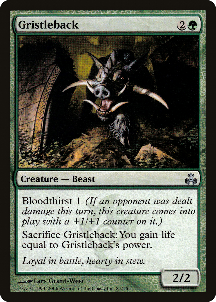 Gristleback (GPT-087) [Guildpact]