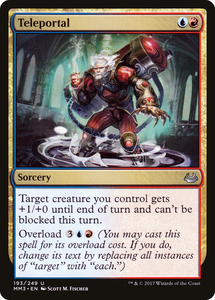 Teleportal (MM3-193) [Modern Masters 2017] Foil