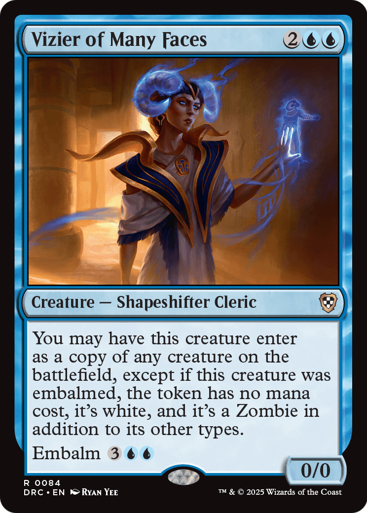 Vizier of Many Faces (DRC-084) [Commander: Aetherdrift]