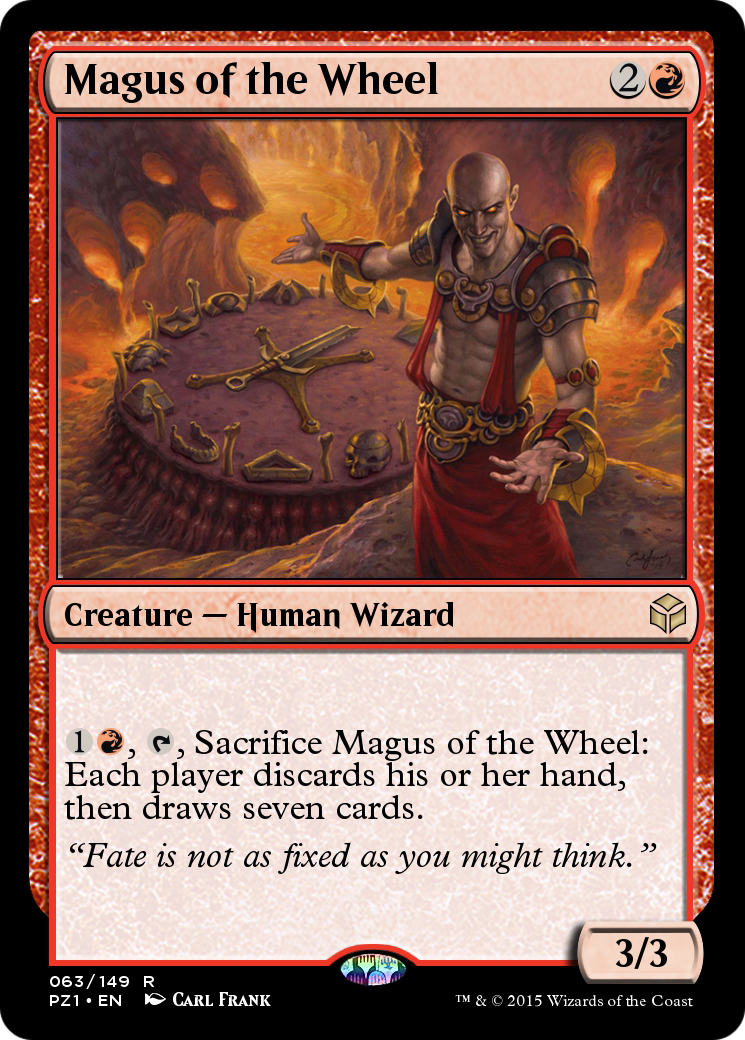 Magus of the Wheel (PZ1-063) [Legendary Cube Prize Pack] Foil