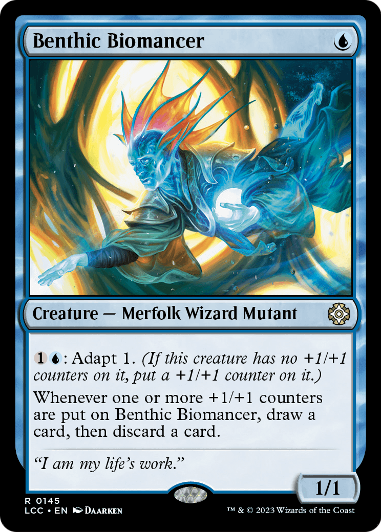 Benthic Biomancer (LCC-145) [The Lost Caverns of Ixalan Commander]