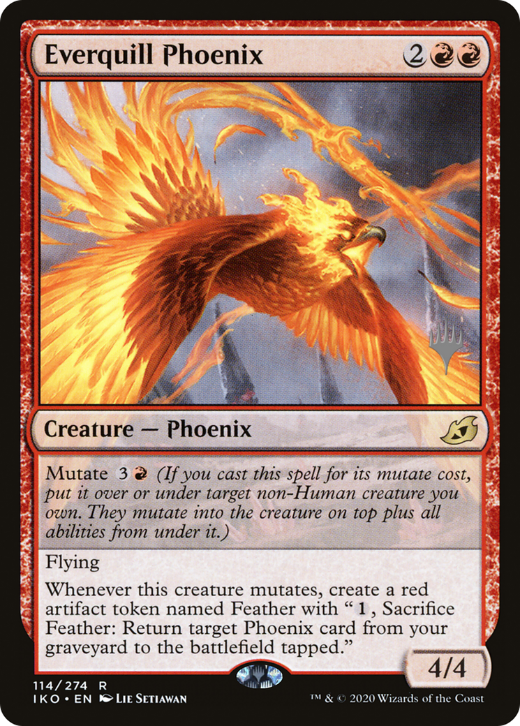 Everquill Phoenix (PPIKO-114) [Promo Pack: Ikoria: Lair of Behemoths Promos]
