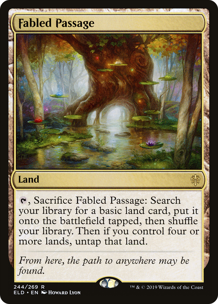 Fabled Passage (ELD-244) [Throne of Eldraine]