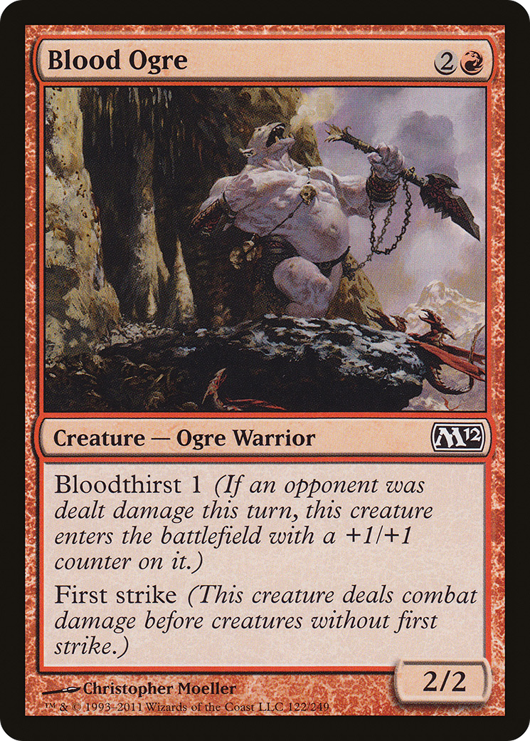 Blood Ogre (M12-122) [Magic 2012]