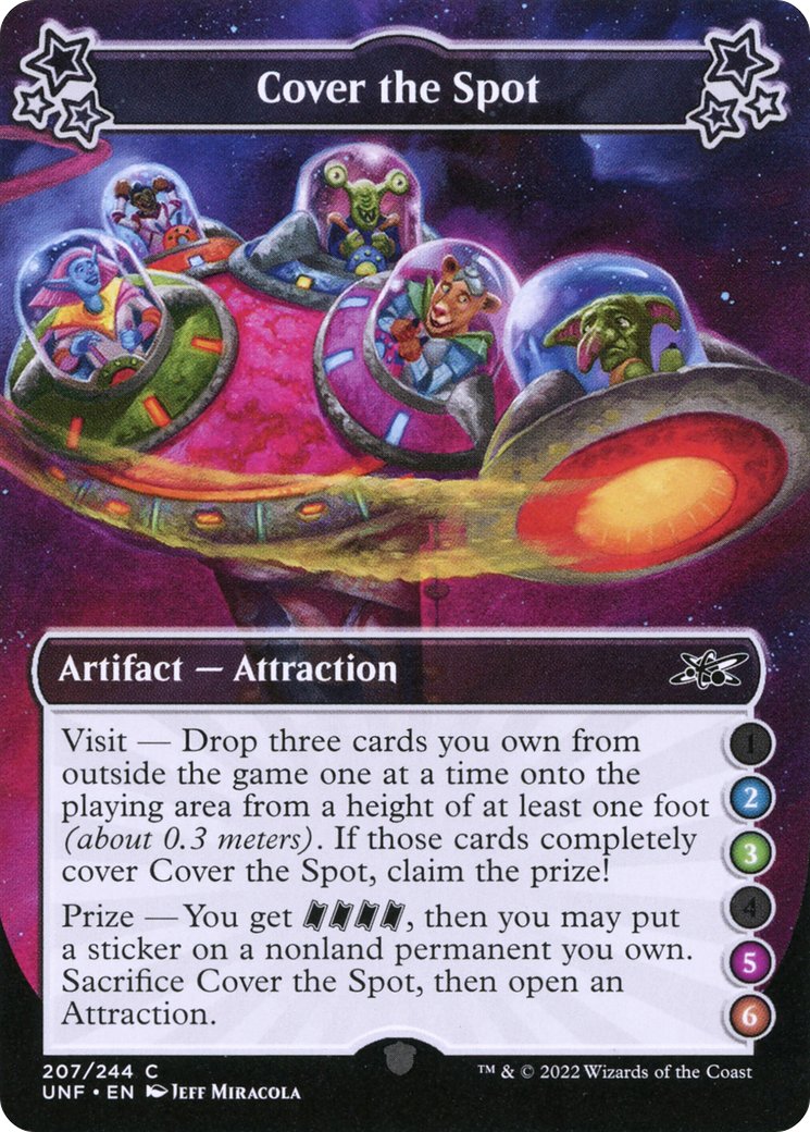 Cover the Spot (2-3-5-6) (UNF-207) [Unfinity] Foil
