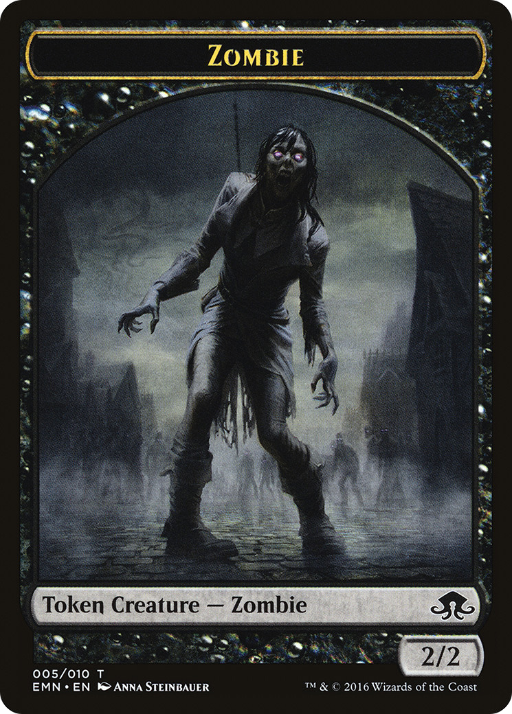 Zombie Token (EMN-005) [Eldritch Moon Tokens]