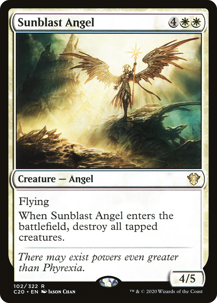 Sunblast Angel (C20-102) [Commander 2020]