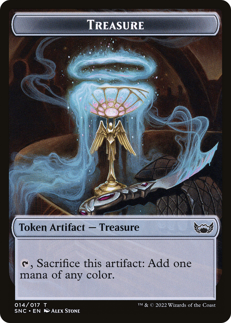 Treasure (TSNC-014) [Streets of New Capenna Tokens]
