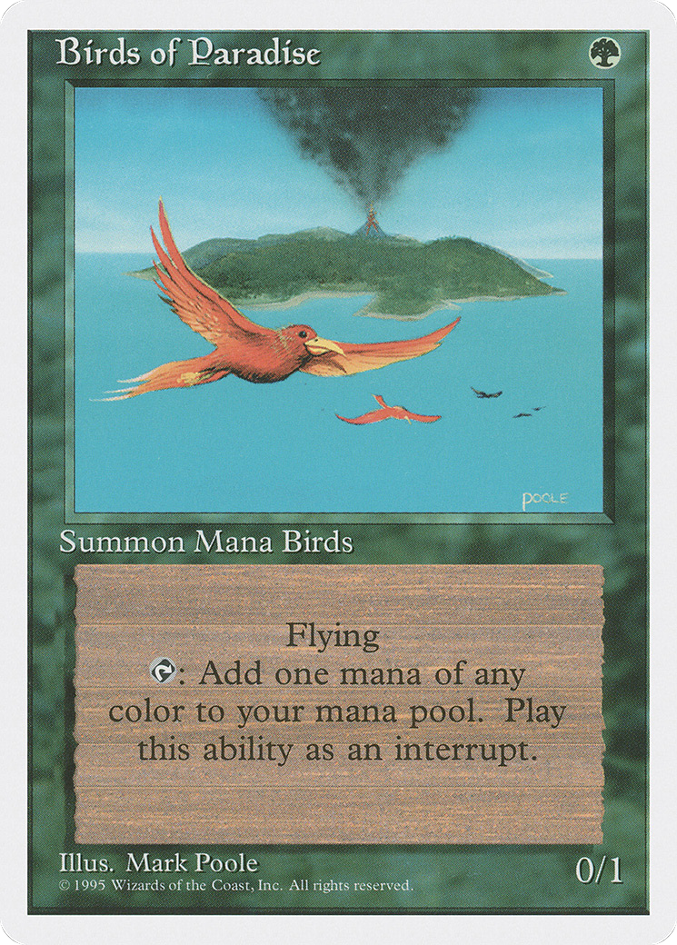 Birds of Paradise (4ED-118) [Fourth Edition]