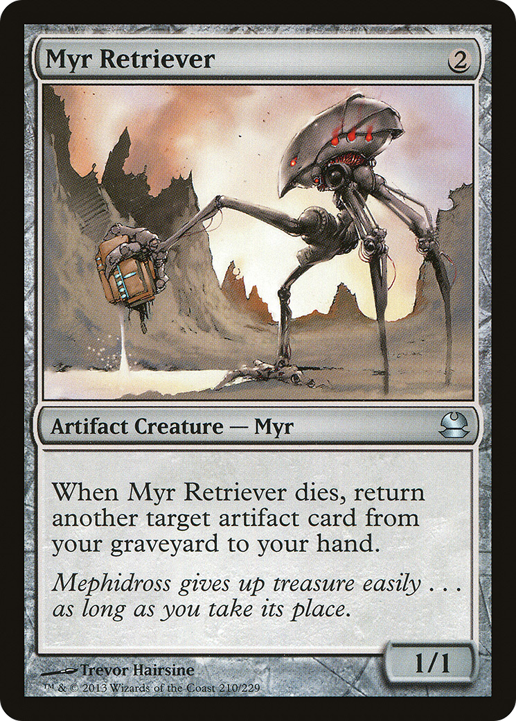 Myr Retriever (MMA-210) [Modern Masters] Foil