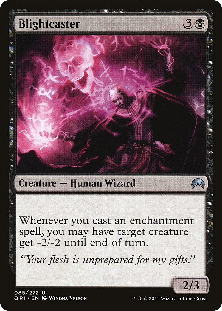 Blightcaster (ORI-085) [Magic Origins] Foil