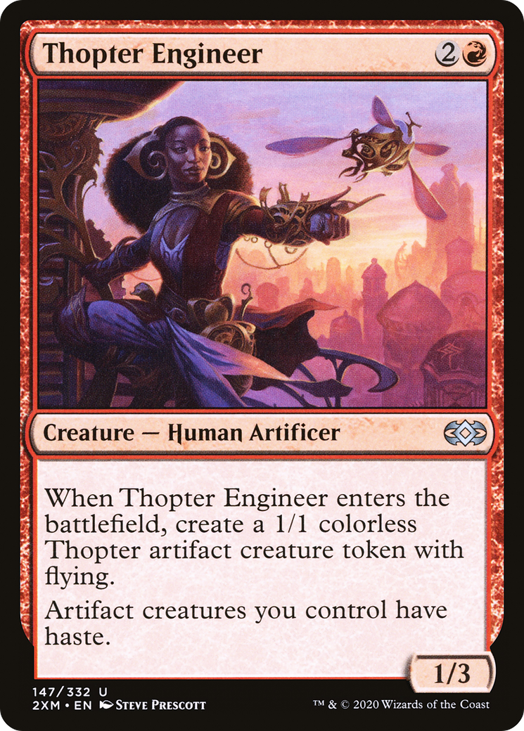 Thopter Engineer (2XM-147) [Double Masters] Foil