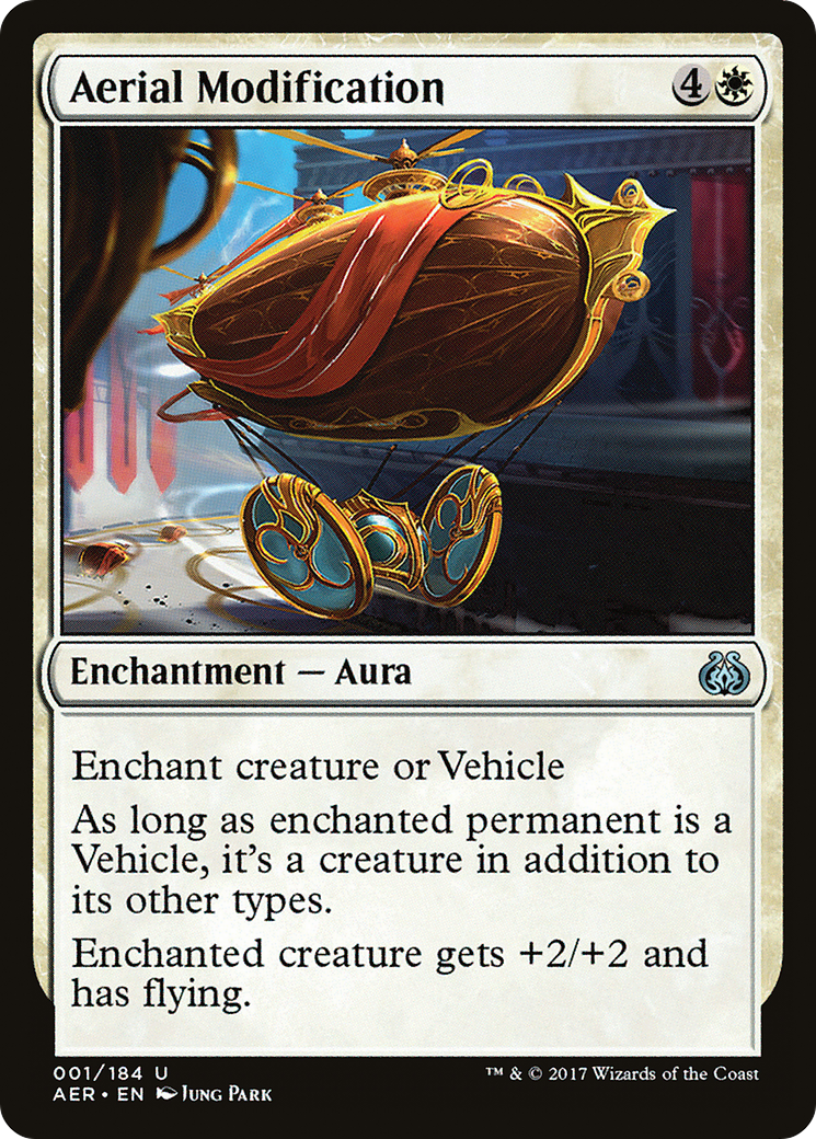 Aerial Modification (AER-001) [Aether Revolt] Foil