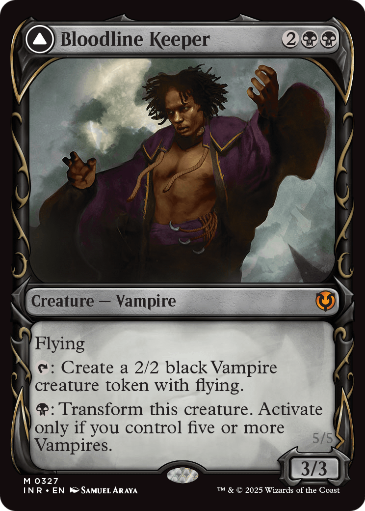 Bloodline Keeper (Showcase) (INR-327) [Innistrad Remastered] Foil