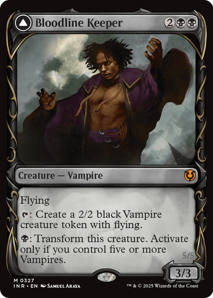Bloodline Keeper (Showcase) (INR-327) [Innistrad Remastered] Foil