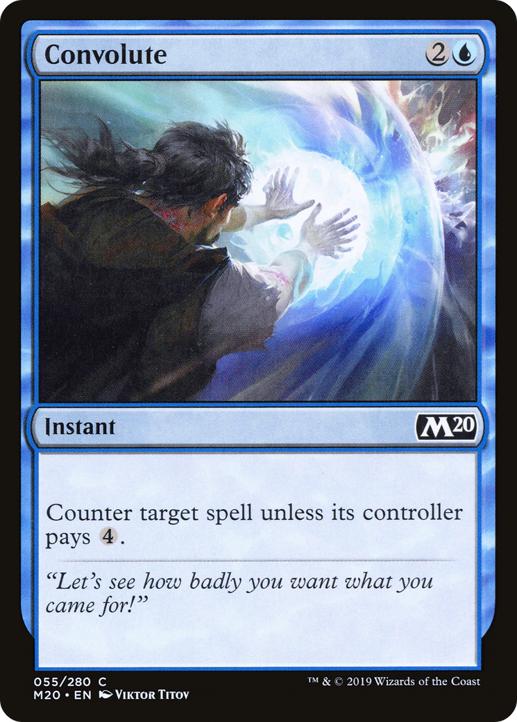 Convolute (M20-055) [Core Set 2020] Foil