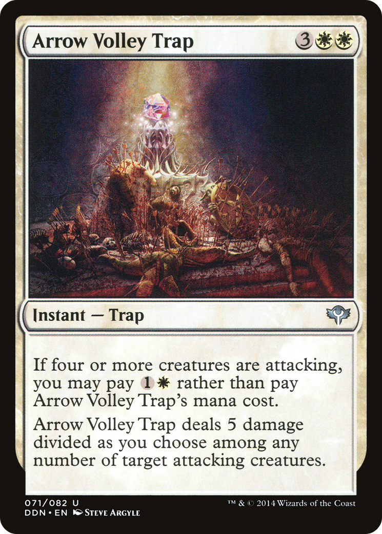 Arrow Volley Trap (DDN-002) [Duel Decks: Speed vs. Cunning]
