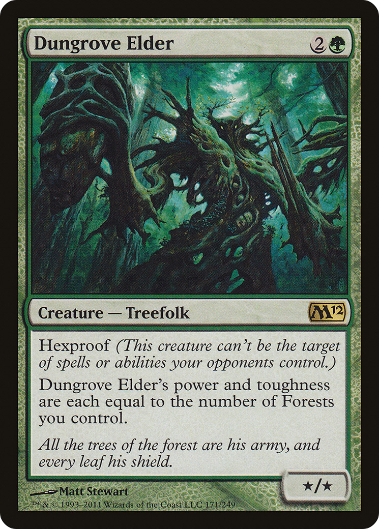 Dungrove Elder (M12-171) [Magic 2012] Foil