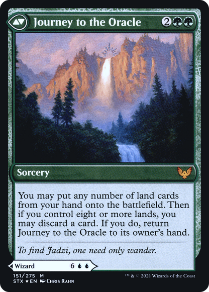 Jadzi, Oracle of Arcavios (PRE-151S) [Strixhaven: School of Mages Promos] Foil