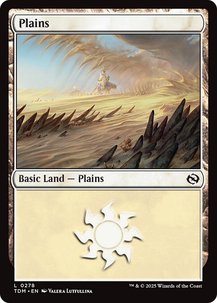Plains (TDM-278) [Tarkir: Dragonstorm]