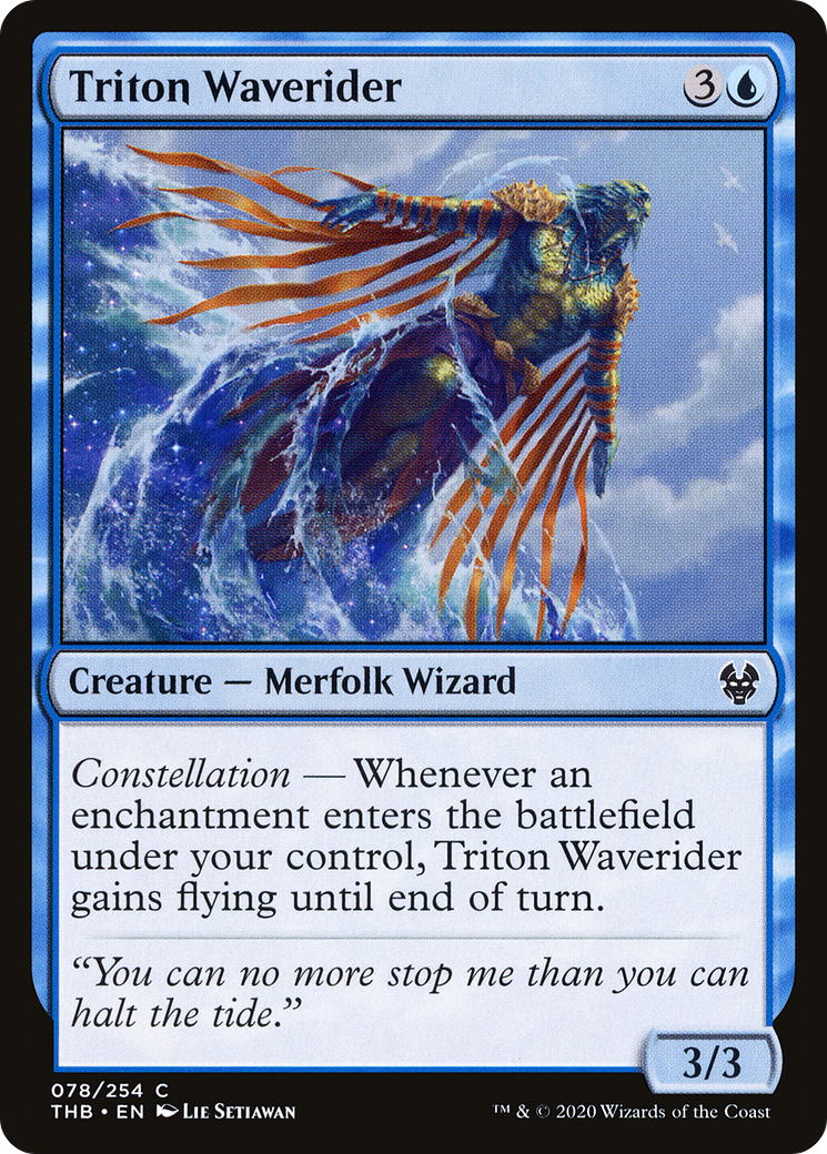 Triton Waverider (THB-078) [Theros Beyond Death]